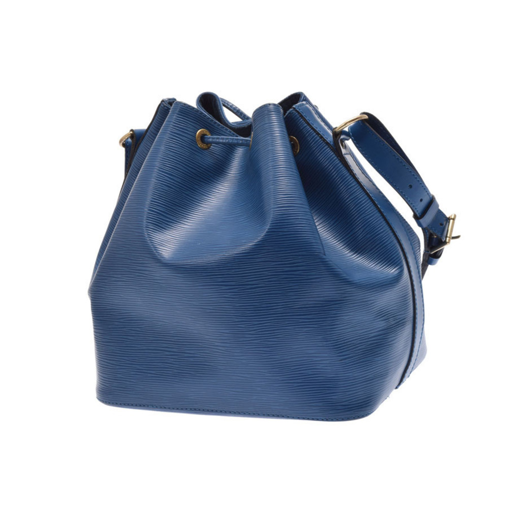 Louis Vuitton Shoulder Epi Blue Bag Noe